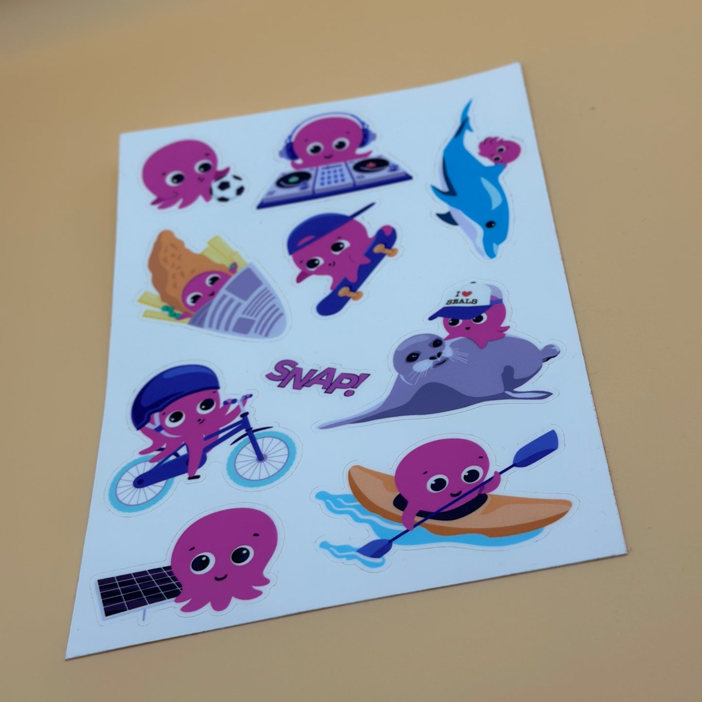 Octo Sticker - Snap! Bundle Edition