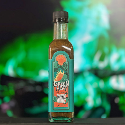 Green Heat hot sauce (227 ml)
