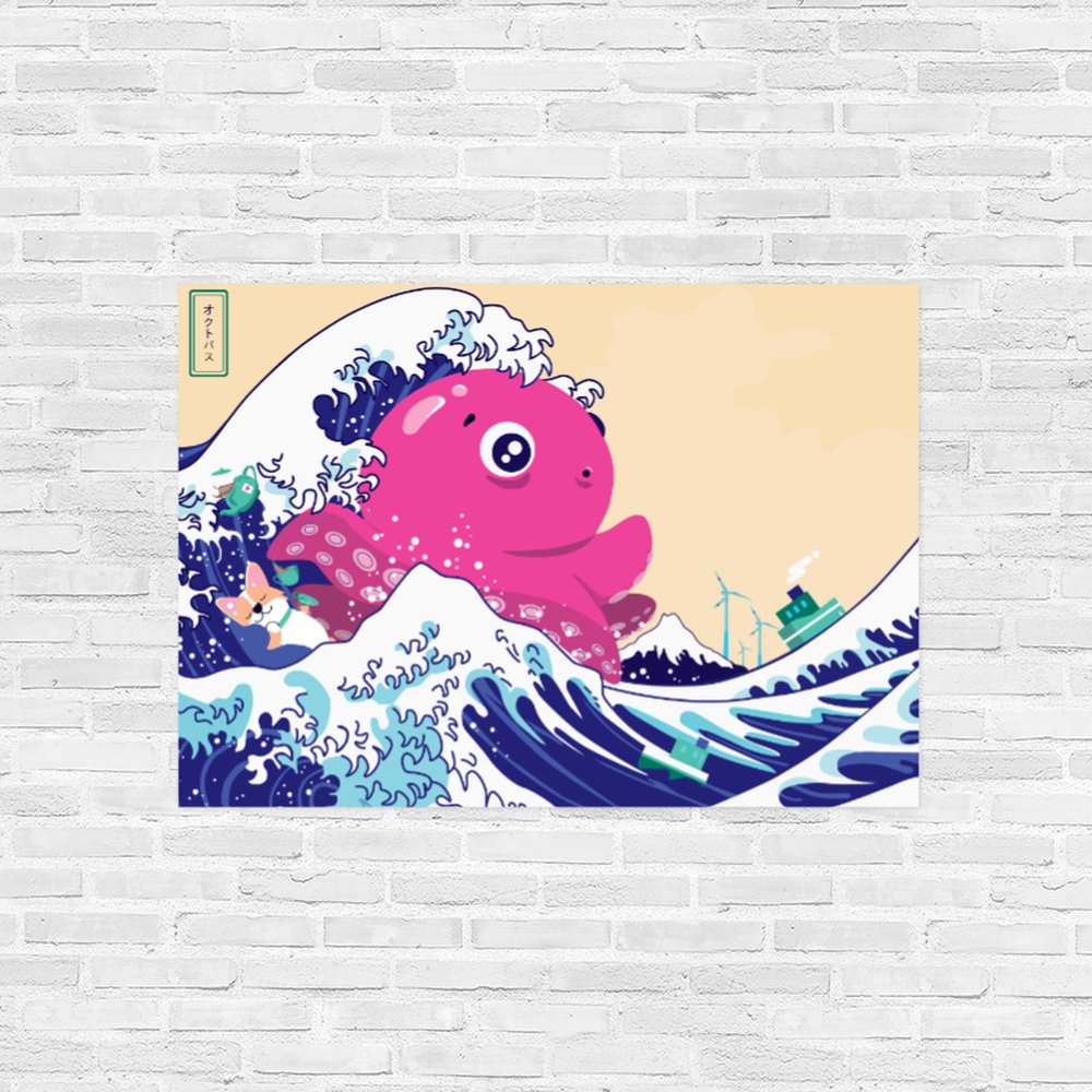 Great Wave of Constagawa poster