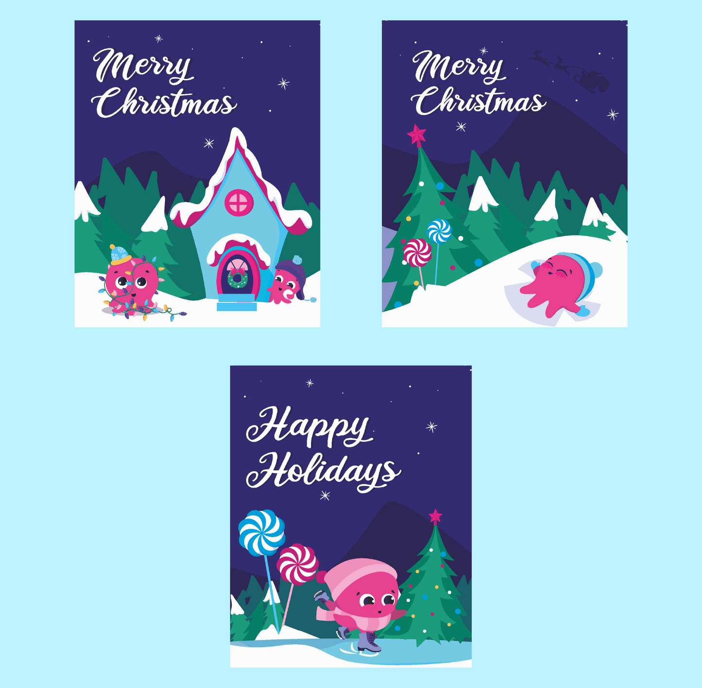 Constantine Christmas Cards (Pack of 3)