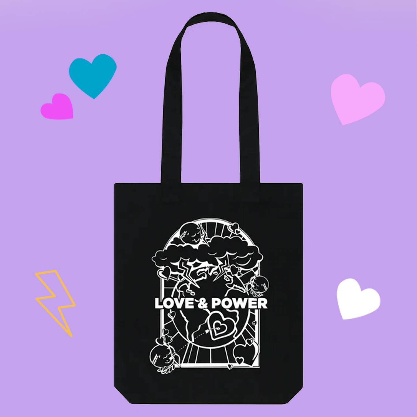 Love and Power Tote Bag