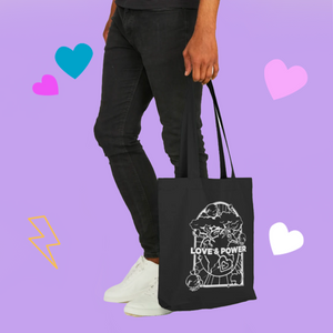Love and Power Tote Bag